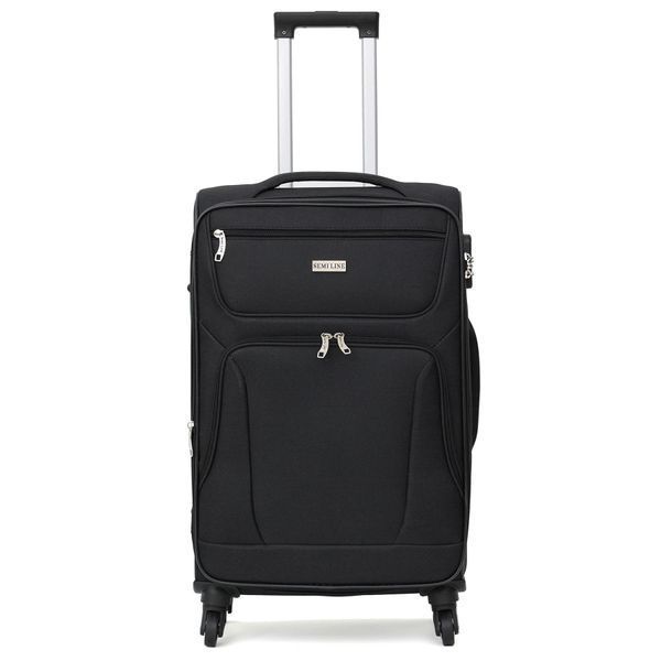 Валіза Semi Line 24" (M) Black (T5771-2) DAS2890 фото