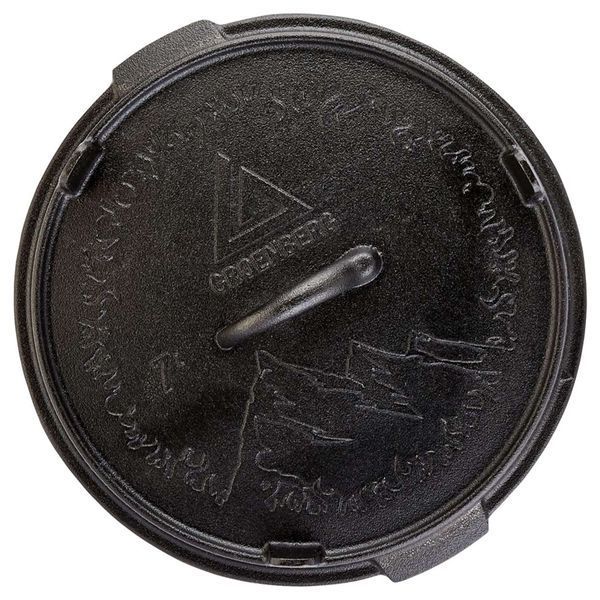 Казан с крышкой Groenberg Askja Pot 30 cm / 7 L Black (266017) DAS3023 фото