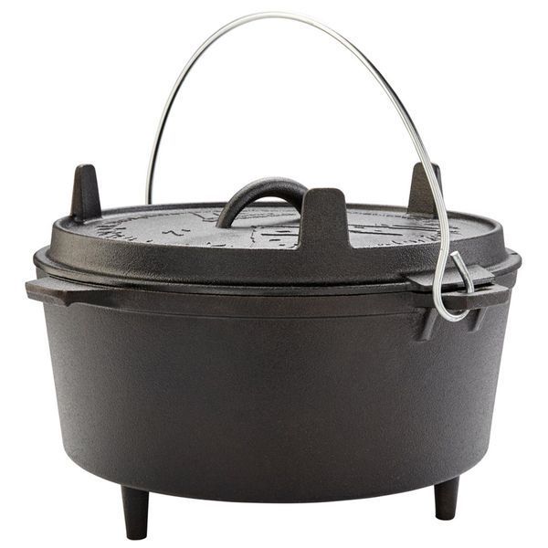 Казан с крышкой Groenberg Askja Pot 30 cm / 7 L Black (266017) DAS3023 фото