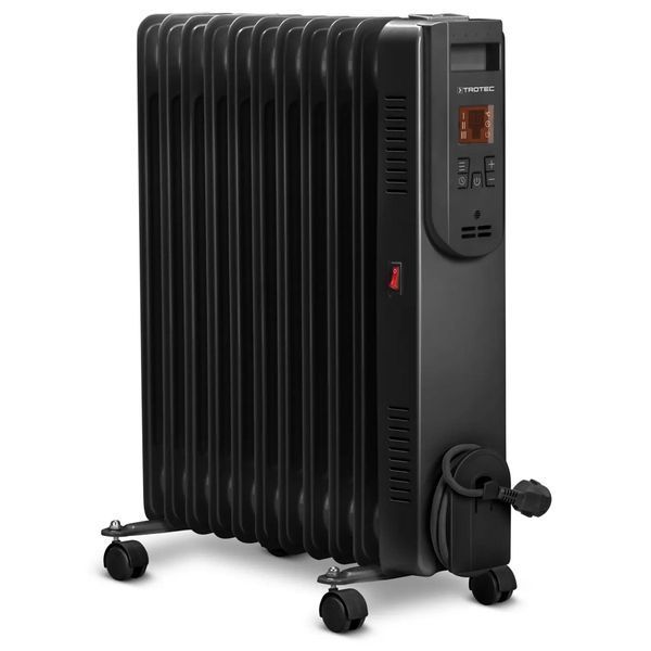 Обогреватель масляный Trotec TRH 25 E 2500W Black (1410000720) DAS2766 фото