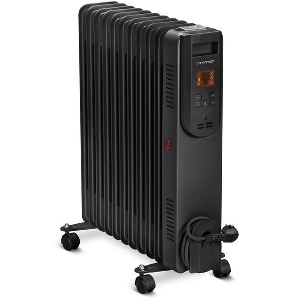 Обогреватель масляный Trotec TRH 25 E 2500W Black (1410000720) DAS2766 фото