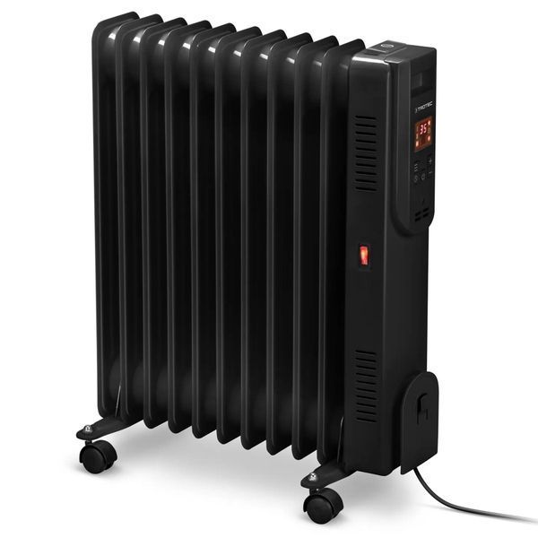 Обогреватель масляный Trotec TRH 25 E 2500W Black (1410000720) DAS2766 фото