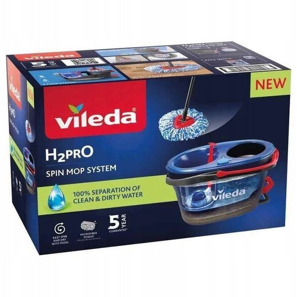 Насадка для швабры Vileda H2prO Classic Turbo Круглая 40266 фото