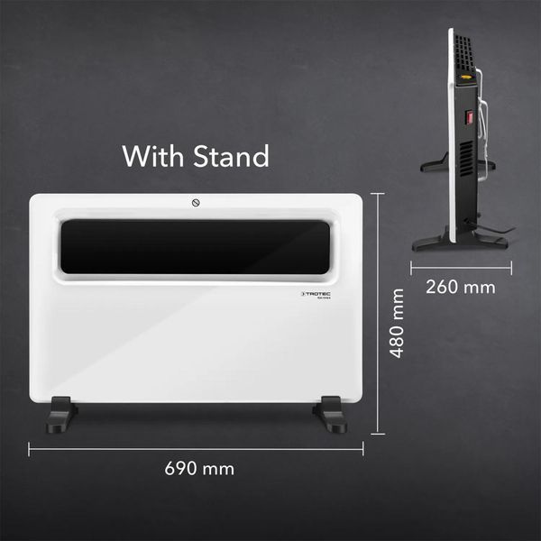 Конвектор Trotec TCH 1510 E 1500W White (1410000529) DAS2780 фото