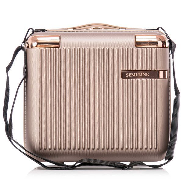 Бьюти-кейс Semi Line 16L Champagne (T5666-2) DAS2462 фото
