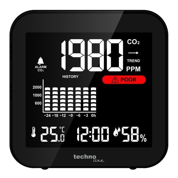 Метеостанція Technoline WL1025 Black (WL1025) DAS1607 фото