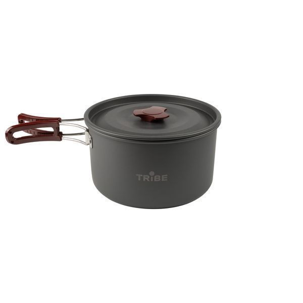 Казанок Tribe Pot 1,9 л Alu алюмінієвий T-FH-0014-grey T-FH-0014-grey фото