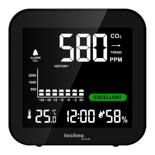 Метеостанція Technoline WL1025 Black (WL1025) DAS1607 фото