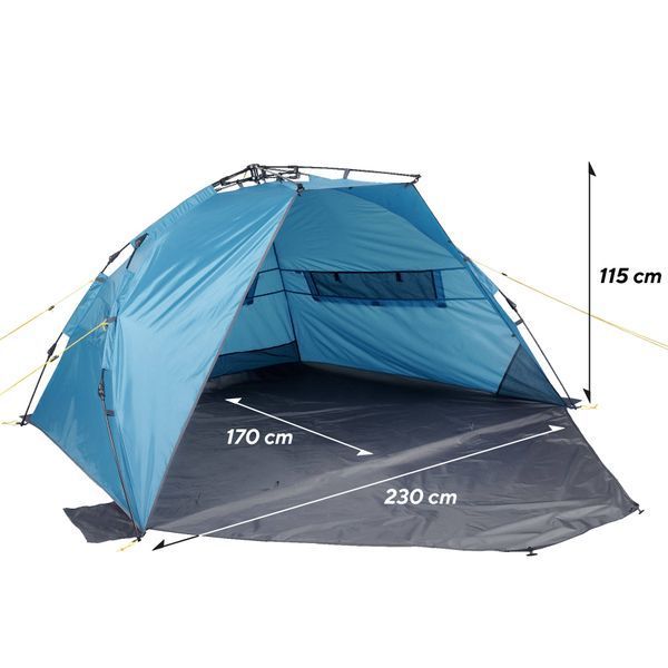 Намет Uquip Speedy XL UV 50+ Blue/Grey (241006) DAS3020 фото