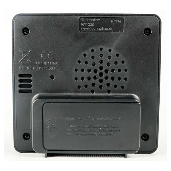 Годинник настільний Technoline WT330 Black (WT330) DAS1612 фото