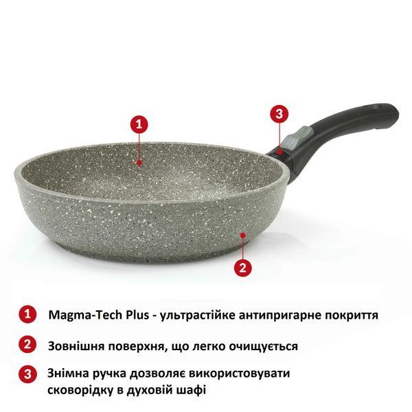 Сковорода Flonal Monolite 32 см (MOIPB3290) DAS1723 фото