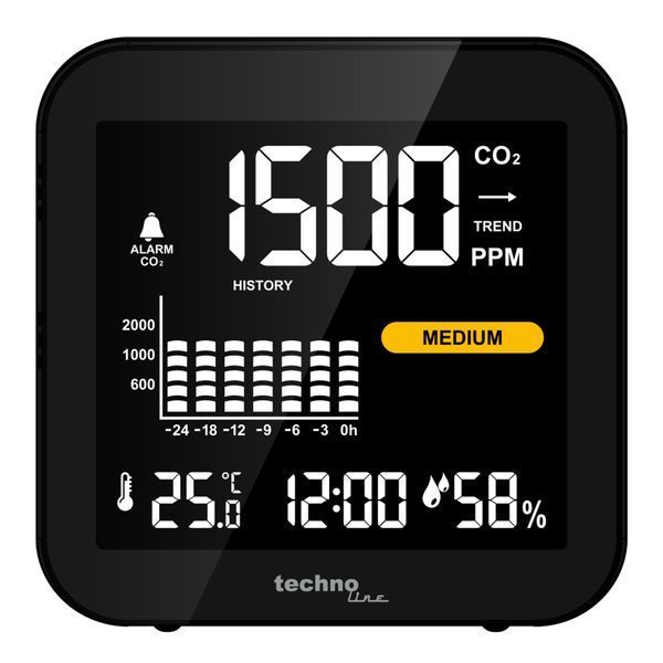 Метеостанція Technoline WL1025 Black (WL1025) DAS1607 фото