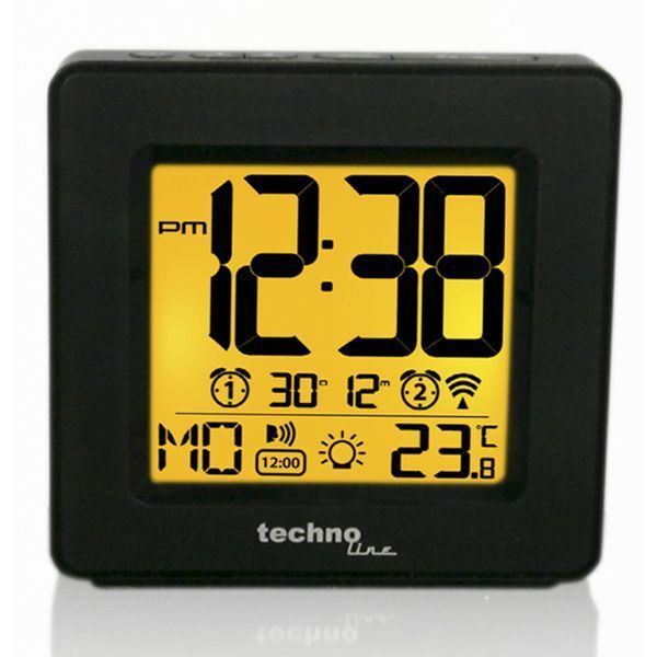 Годинник настільний Technoline WT330 Black (WT330) DAS1612 фото