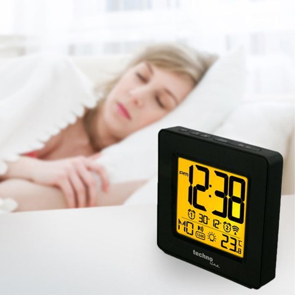 Годинник настільний Technoline WT330 Black (WT330) DAS1612 фото