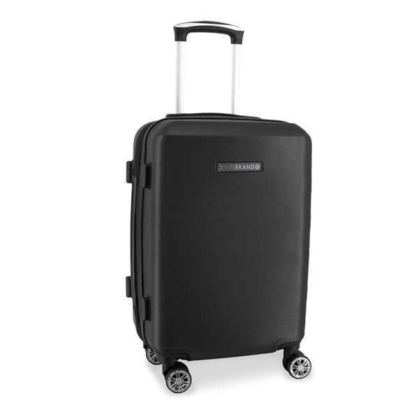 Чемодан Swissbrand Cardiff (M) Black (SWB_LHCAR001M)_Discounted DAS3699 фото
