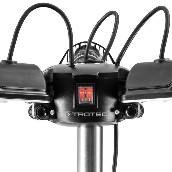 Обогреватель инфракрасный Trotec IRS 2005 2000W Silver/Black (1410003922) DAS2807 фото