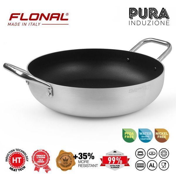 Сотейник Flonal Pura Induction Professional 40 см (GPRPX4070) DAS3543 фото