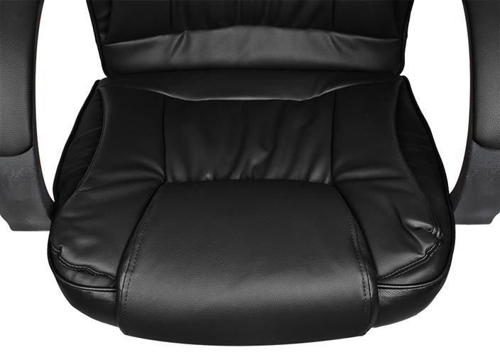 Кресло офисное экокожа Malatec 8983 черное 15329 фото