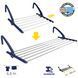Сушарка для білизни навісна Casa Si BalconFlex Mono White (CS92183B04) DAS3642 фото 1