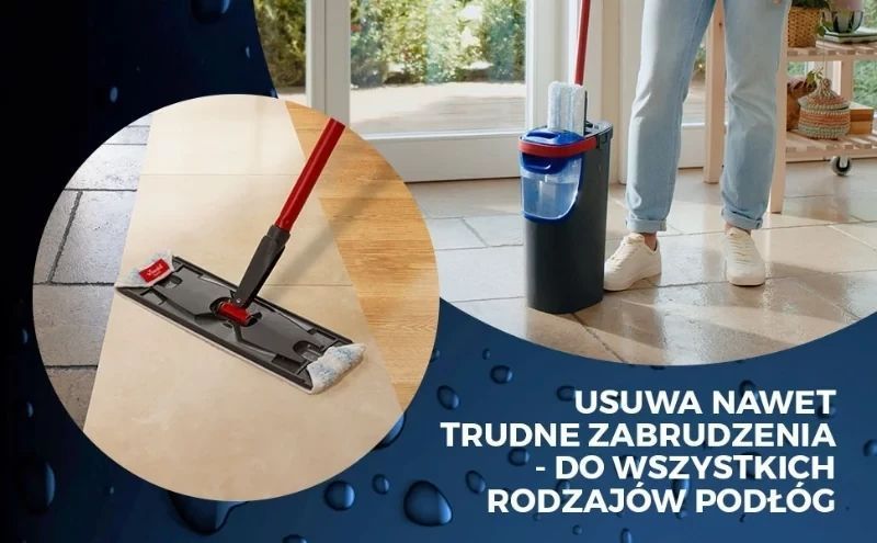 Набор для уборки Vileda H2prO плоская швабра двухкамерная технология ведра НОВИНКА 2025 40255 фото