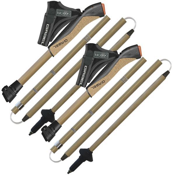 Палиці для скандинавської ходьби Gabel Nordic Bamboo Flash XTS (7009399200000) DAS3426 фото