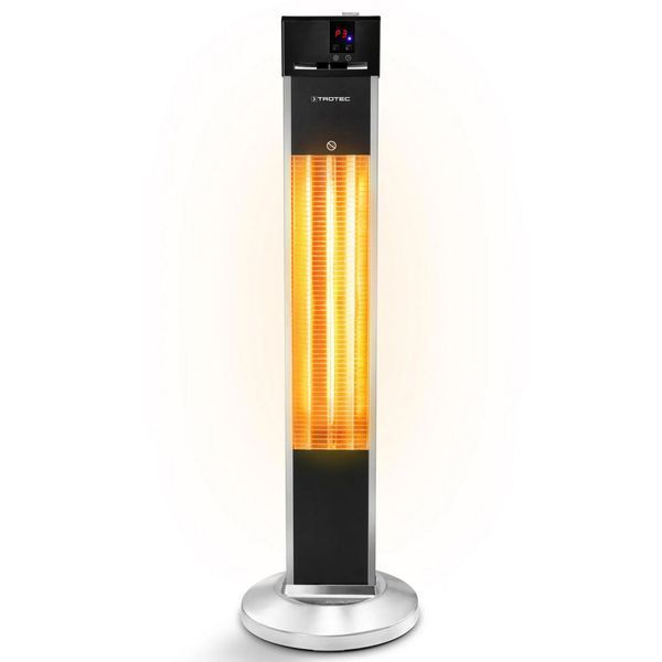 Обогреватель инфракрасный Trotec IRS 2000 E 2000 W Silver/Black (1410003920) DAS2834 фото