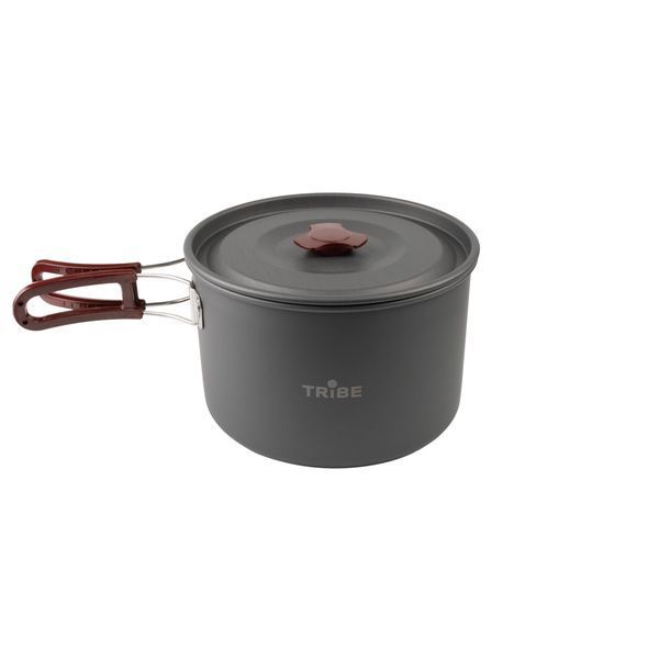 Казанок Tribe Pot 3 л Alu алюмінієвий T-FH-0015-grey T-FH-0015-grey фото