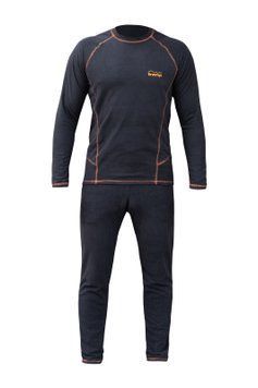 Термобілизна чоловіча Tramp Microfleece комплект (футболка+штани) black UTRUM-020, UTRUM-020-black-L UTRUM-020-black-L фото
