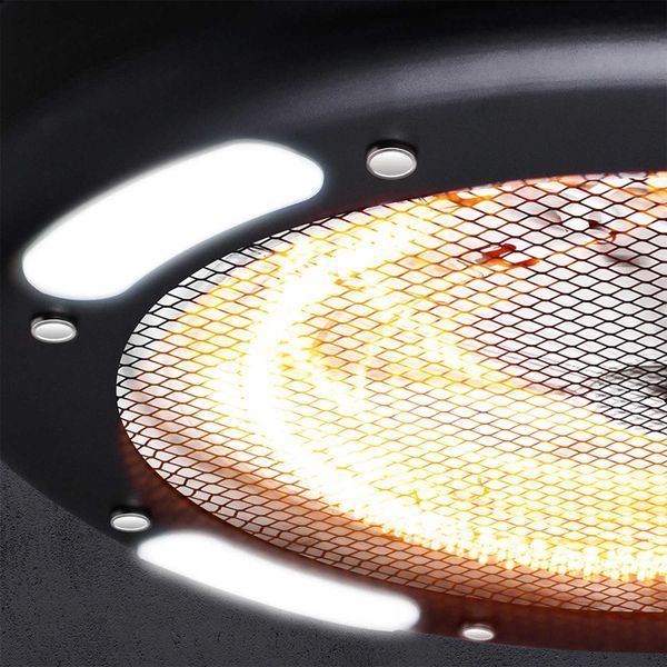 Обогреватель инфракрасный Trotec IR 1550 SC 1500W + LED Black (1410003812) DAS2835 фото