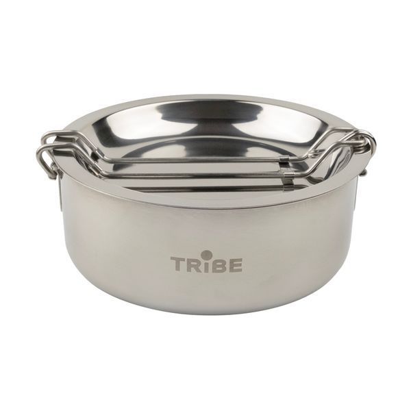 Набір посуду Tribe Tourist Set 1,2 л сталевий T-FG-0008-metal T-FG-0008-metal фото