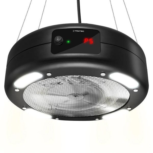 Обогреватель инфракрасный Trotec IR 1550 SC 1500W + LED Black (1410003812) DAS2835 фото