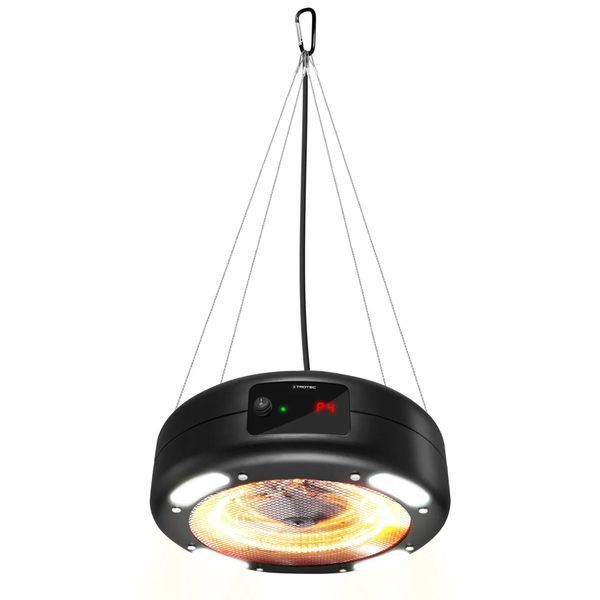 Обогреватель инфракрасный Trotec IR 1550 SC 1500W + LED Black (1410003812) DAS2835 фото