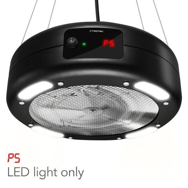 Обогреватель инфракрасный Trotec IR 1550 SC 1500W + LED Black (1410003812) DAS2835 фото
