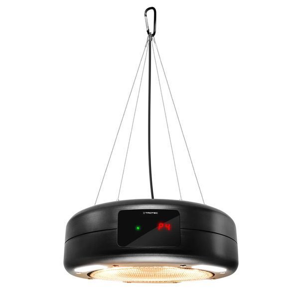 Обогреватель инфракрасный Trotec IR 1550 SC 1500W + LED Black (1410003812) DAS2835 фото
