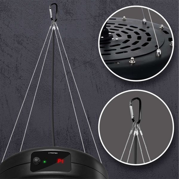 Обогреватель инфракрасный Trotec IR 1550 SC 1500W + LED Black (1410003812) DAS2835 фото