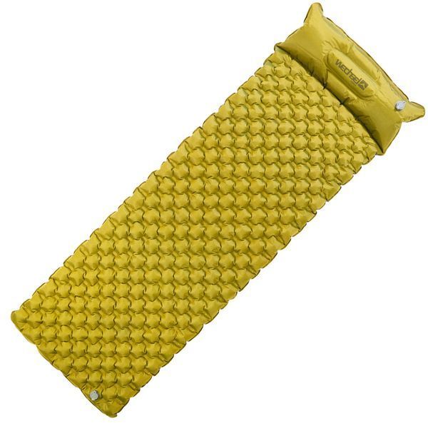Коврик надувной Wechsel Coreo Double-Tube TL Lemon/Grey (233122) DAS1547 фото