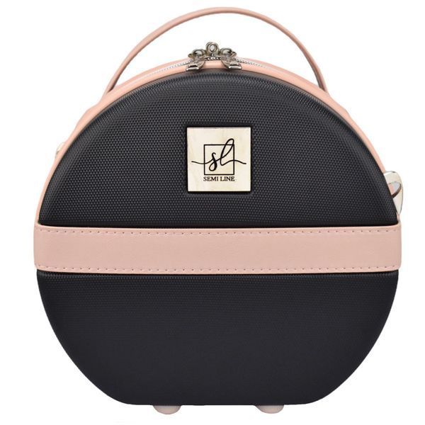 Бьюти-кейс Semi Line 5L Black/Pink Cream (T5671-1) DAS2479 фото