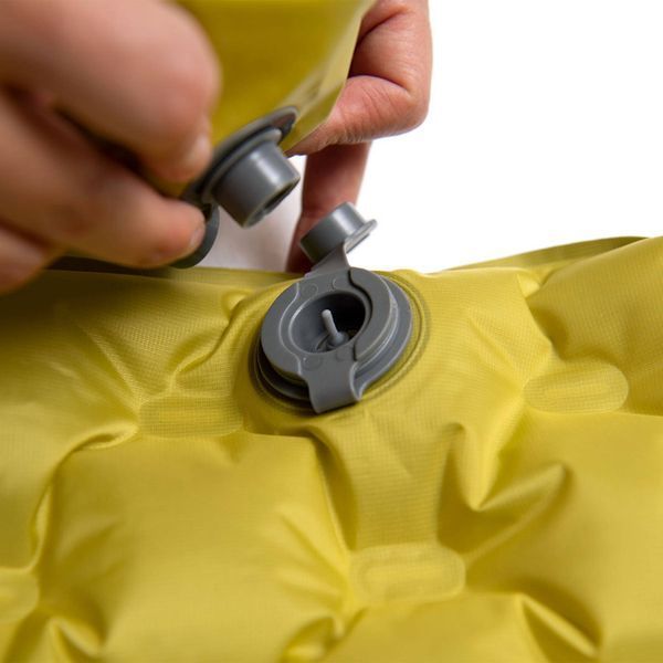 Коврик надувной Wechsel Coreo Double-Tube TL Lemon/Grey (233122) DAS1547 фото