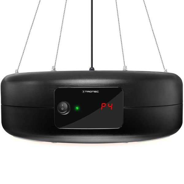 Обогреватель инфракрасный Trotec IR 1550 SC 1500W + LED Black (1410003812) DAS2835 фото