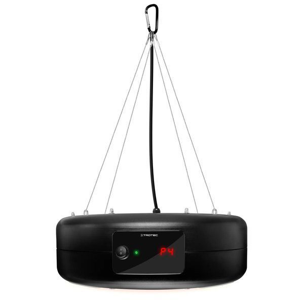 Обогреватель инфракрасный Trotec IR 1550 SC 1500W + LED Black (1410003812) DAS2835 фото