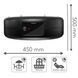 Обогреватель инфракрасный Trotec IR 1550 SC 1500W + LED Black (1410003812) DAS2835 фото 11
