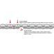 Коврик надувной Wechsel Coreo Double-Tube TL Lemon/Grey (233122) DAS1547 фото 8