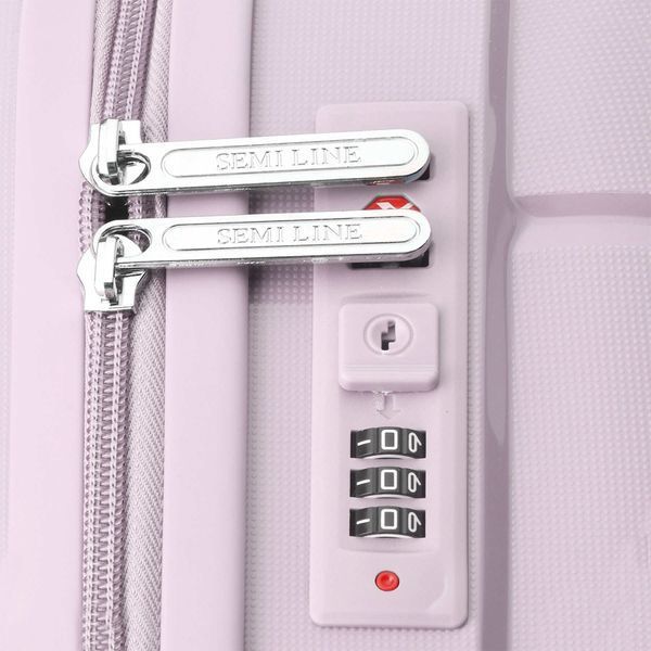 Валіза Semi Line 20" (S) Light Pink (T5793-1) DAS2779 фото