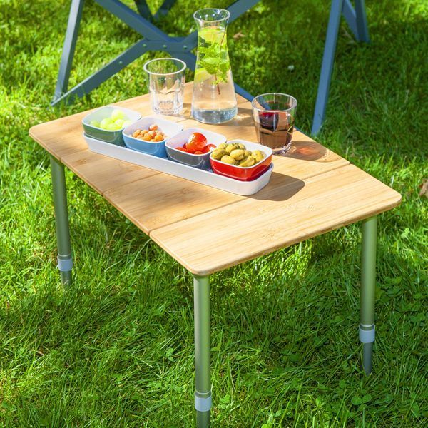 Стіл Bo-Camp Southwark 60x40cm Bamboo Brown (1404644) DAS2330 фото