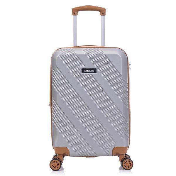 Валіза Semi Line 20" (S) Light Grey (T5849-1) DAS3223 фото