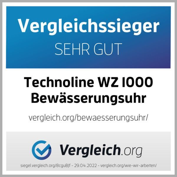 Таймер для полива Technoline WZ1000 Grey (WZ1000) DAS1621 фото