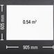 Обогреватель инфракрасный панельный Trotec TIH 500 S 905x605 mm 580W White (1410003012) DAS2836 фото 5