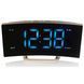 Годинник настільний з радіо Technoline WT460 Blue LED Black/Silver (WT460 blaue LED) DAS1615 фото 2
