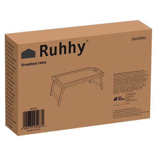 Столик бамбуковый для завтрака в постель Ruhhy 25052 40213 фото