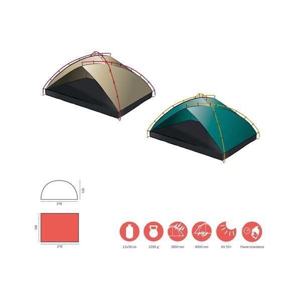 Палатка Grand Canyon Tonto Beach Tent 3 Mojave Desert (330020) DAS3214 фото